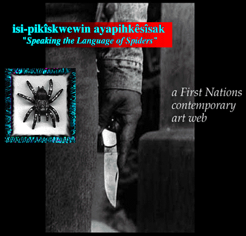 Speaking the Language of Spiders: a First Nations Contemporary art web